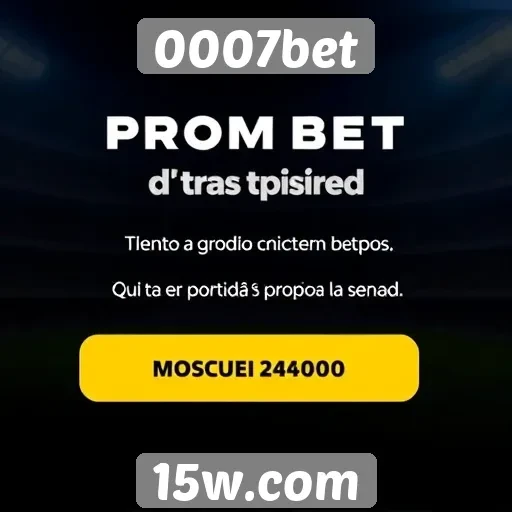 Plataforma 0007bet e suas promoções atrativas